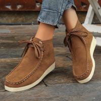 zapatos planos casuales con cordones para mujer - details 3