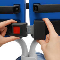 Silla de ruedas hidráulica de elevación para pacientes para el hogar, familias de sillas de ruedas de transporte, residencias de ancianos y hospitales 61*51 cm/24*20,1 pulgadas - details 10
