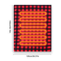 Almohadilla calentadora para el cuerpo, estera de calefacción suave de 12V, 9 temperaturas ajustables, manta de calor eléctrica para invierno - details 18