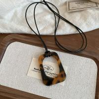 Collar Retro para mujer, nuevo nicho coreano, cadena de suéter, moda, otoño e invierno, versátil, collar de sentido premium - details 31