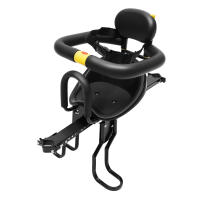 Asiento de Bebé para Bicicleta Montaje Delantero Material de Acero, PVC, Esponja, PC - details 0