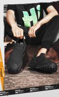 Zapatillas de deporte de los hombres de moda Flyknit transpirable Athletic Casual Shoes - details 4