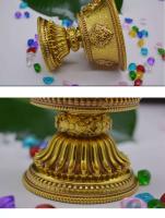 Soporte de Lámpara de Mariposa de Cobre Puro Lotus Base de Mantequilla Auspicia - details 4