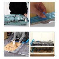 Bolsas de Ahorro de Espacio de Viaje Airtight Organizador de Almacenamiento Sellado al Vacío para Ropa, Juguetes de Peluche, Almohadas y Alfombras Furniture & Organization - details 7