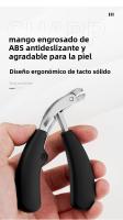 Cortaúñas de Gran Apertura de Acero Inoxidable Juego de Cortaúñas Secundarias Cuchillo de Manicura - details 9