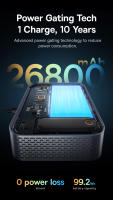 Baseus Super Energía Ultra 3000A Cargador de Coche Rápido PD100W Inversor de Energía Portátil para Emergencias - details 7