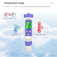 Detector de calidad del agua ORP, Monitor en l￭nea de dientes azules, herramienta de prueba de agua potable para acuario, medidor de temperatura - details 5