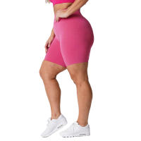 Pantalones Cortos Deportivos para Mujer Nvgtn Seamless Pro Spandex Respirables con Elástico para Fitness y Correr Normales Productos de Marca NVGTN - details 4