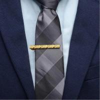 Clip de Corbata de Metal con Diseño Clásico Pinza de Corbata de Cristal para Hombres - details 17