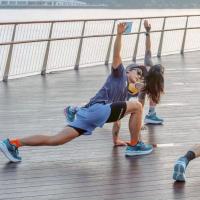 Calzado para correr para hombres y mujeres Calzado ligero para caminar al aire libre Zapatillas de malla transpirable - details 2