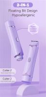 Herramienta de Afeitado Inalámbrica 2 en 1 para Mujeres Afeitadora de Agua Impermeable - details 0