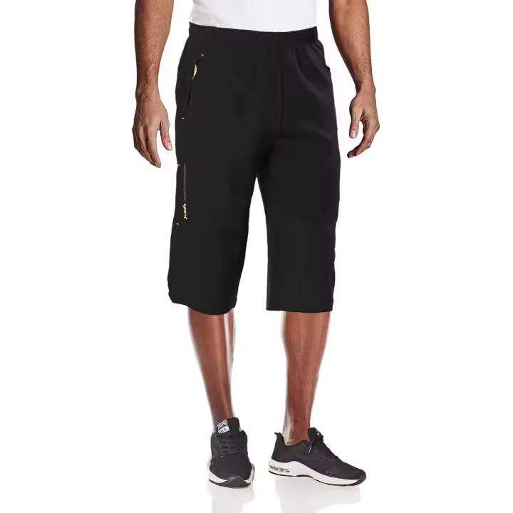 MAGCOMSEN Bermudas para hombre Pantalones cortos de cintura elástica transpirables de secado rápido Pantalones cortos de camping de verano - 1