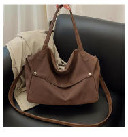 Quiero este bolso de gran capacidad, bolso de hombro informal de moda, bolso vintage mate para las axilas - details 37