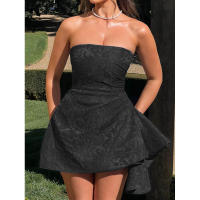 Vestido de fiesta sin tirantes 2025 |   Estilo Bandeau |   Elegante Moderno |   Ideal para bodas y eventos. - details 13