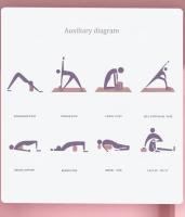 Bloques de Yoga Cubos de Pilates Almohadillas de Refuerzo Equipo de Fitness para el Hogar - details 12