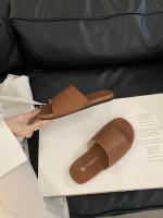 Diseño sentido nicho zapatillas plateadas de fondo plano zapatos de mujer ropa de verano junto al mar zapatillas frescas moda casual zapatos de playa - details 26