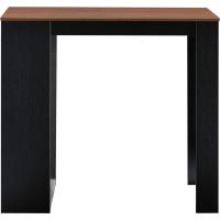 Elegante Mesa de Bar de Bistro 110 x 50 x 103cm Barra de Cocina Alta con 3 Estantes - details 21
