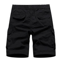 Pantalones Cargo de Algodón 100% para Hombres Cintura Elástica, Múltiples Bolsillos, Estilo Táctico Militar de Verano - details 6