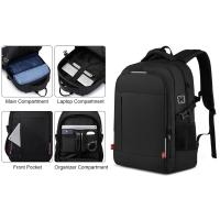 Bolsa para portátil de 16 pulgadas para hombre, mochila de viaje informal, ultraligera, impermeable, con logo luminoso, Bolsa Escolar multifuncional para estudiantes - details 5