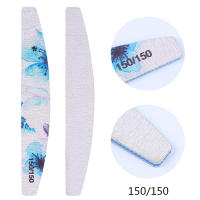 Bloque de Pulido de Buffering de 6 Piezas con Estampado de Flor Herramientas de Belleza para Manicura y Pedicura - details 3