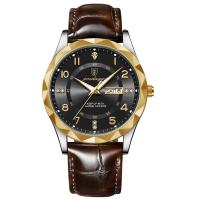 Reloj de hombre cinturón impermeable casual reloj de cuarzo - details 0