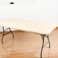 Cubierta de mesa elástica rectangular, Protector de mesa de boda, mantel lavable con bordes ajustados, mantel para Picnic, Camping, banquete - details 5