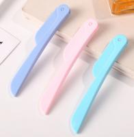 Maquillaje para afeitar cejas, juego de afeitadora para cejas, herramienta de maquillaje plegable para afeitar cejas - details 2