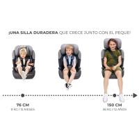 Kinderkraft Silla de Coche Ajustable COMFORT UP, Grupo 1/2/3, 9-36 kg,