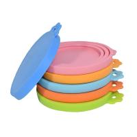 1 tapa de lata de silicona reutilizable para mascotas sin Bpa, adecuada para la mayoría de las latas de perros y gatos de tamaño, mantiene la comida fresca, previene olores bacterianos - details 0