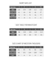 Traje de 3 piezas para hombre, trajes de boda, baile de graduación, negocios informales - details 0