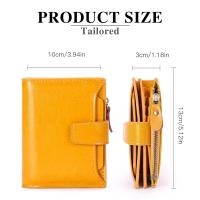 Cartera pequeña para Mujer, tarjeta Bloqueo RFID, Billetera de Cuero, regalos originales para mujer - details 8