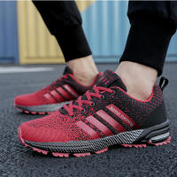 Zapatillas de correr antideslizantes para hombre, zapatos informales transpirables, ultraligeros, a la moda, de malla, para entrenamiento - details 5