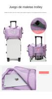 Bolsa De Viaje Plegable negra, Bolsa De Deporte Seca Y Húmeda, Bolsa De Viaje De Fin De Semana - details 8