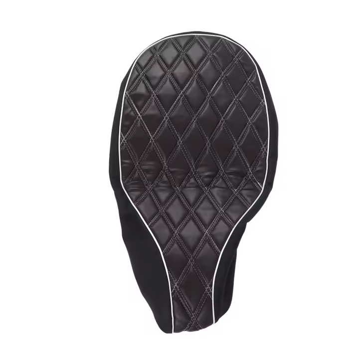 Reemplazo de cubierta de cuero de sillín para Vespa 125/150 Sprint Fast Ts Super Vbb Vba Vnb GTR GlBrown - 1