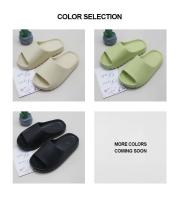 Nuevas zapatillas de suela gruesa suave de EVA para mujer, moda de verano, sandalias para el hogar, zapatos de playa para hombre - details 6
