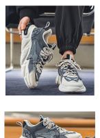 Zapatos de hombre nuevos, zapatos deportivos transpirables, zapatos casuales de plataforma versátiles - details 12