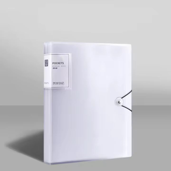 Organizador de archivos A4 de almacenamiento de escritorio, organizador de documentos multifuncional de gran capacidad, carpeta de papel de archivo A4 impermeable a prueba de polvo - 1