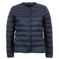 Abrigo de mujer ultra ligero de pluma de pato con tejido mate cálido abrigo a prueba de viento parka chaquetas de down para mujer material de exterior de nylon material de forro de poliamida tipo de botón de cierre - details 2