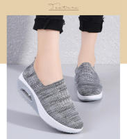 Zapatos ortopédicos antideslizantes con plataforma para mujer, zapatillas cómodas con cojín de aire, transpirables, para caminar - details 11