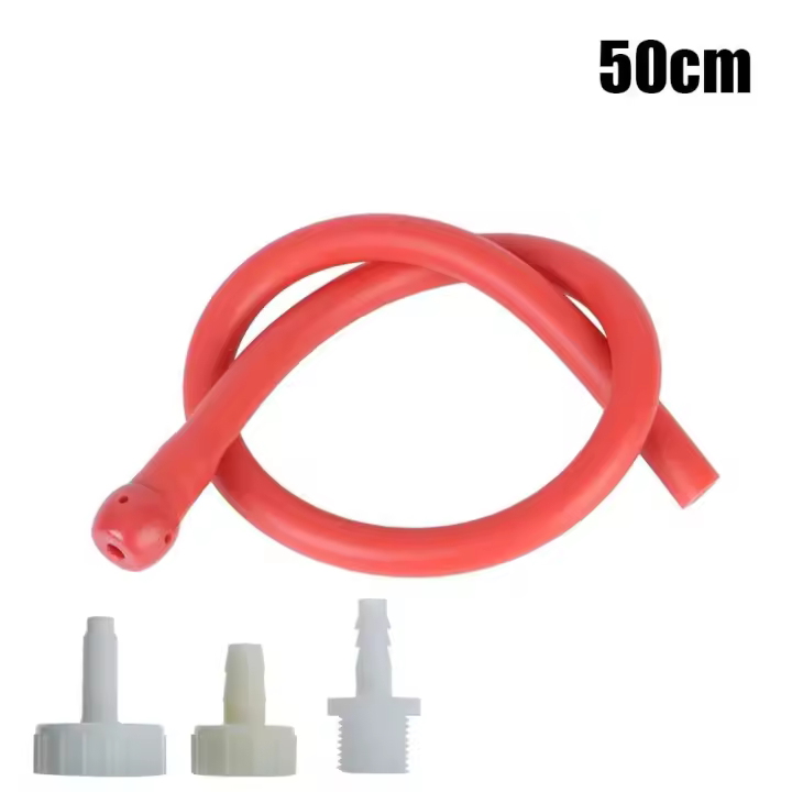 Manguera de lavado Anal de 50/100cm para mujeres, ducha Vaginal, tapón Anal médico, tubo de ducha Enema para hombres, Juguetes sexuales eróticos, juegos para adultos y parejas - 1