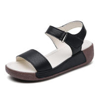 Sandalias de cuero de verano para mujer, zapatos de moda para mujer - details 3