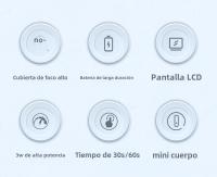 Kit de Manicura LED Lámpara de Pantalla para Tratamiento de Uñas Mini Luz de Belleza para Desgaste y Sanación - details 1