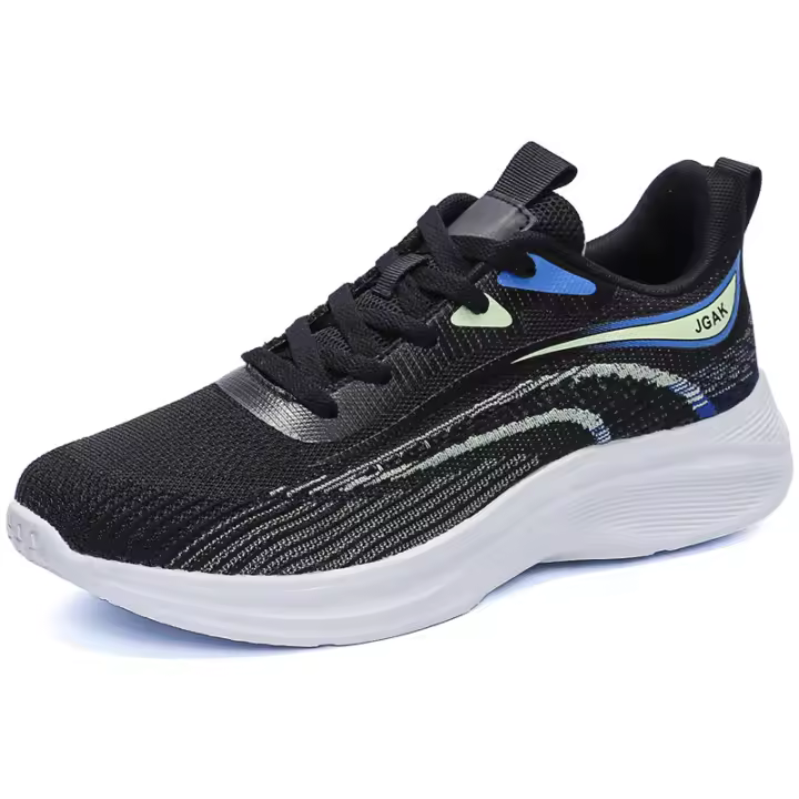 Zapatillas de correr de alta calidad para hombre y mujer, zapatos deportivos informales de malla cómodos y ligeros 50 yardas - 1