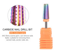 Broca de Uñas KADS con Carburo Trapered Herramienta de Remoción de Esmalte de Gel Acylico para Manicura Cortadora de Miling 3/32" - details 8