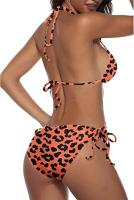 Traje de baño de vacaciones casual de bikini de tres puntos dividido para mujer profesional - details 34