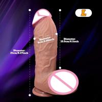 Leten-consolador realista grande para mujer, pene enorme, penetración, tapón Anal, correa, Vagina Sexy para adultos, orgasmo, masturbación, Juguetes sexuales para mujer 18+ - details 7