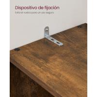 Estante de Libros de 10 Cubos Diseño Abierto con Compartimentos Decoración, Fotos, Plantas - details 1