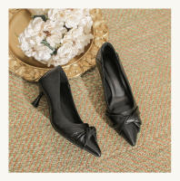 Temperamento tacones delgados tacones altos de las mujeres 2025 nueva falda desnuda hada suave cuero suave hermosa dama de honor zapatos. - details 33