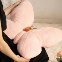 Cojín de Almohada de Mariposa de Peluche Corto Cojín de Almohada Rosado para Niña - details 9