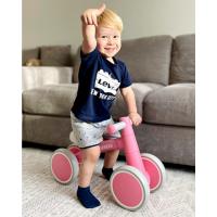 Bicicleta Infantil a Partir de 1 año, Juguete para niños de 12 a 24 Meses, Primera Bicicleta sin Pedal con 4 Ruedas, Regalo de cumpleaños - details 4